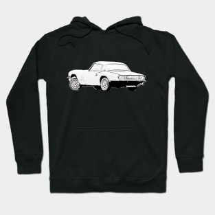 Classic Triumph Spitfire British sports car Hoodie